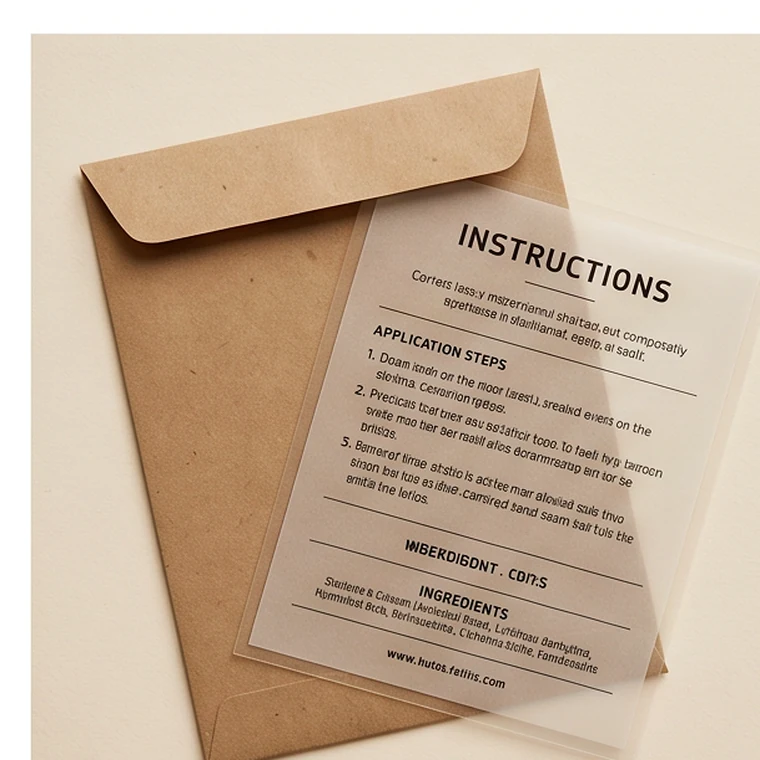 Temporary tattoo instructions