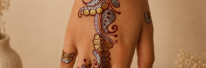 JG031 temporary tattoo real-use view